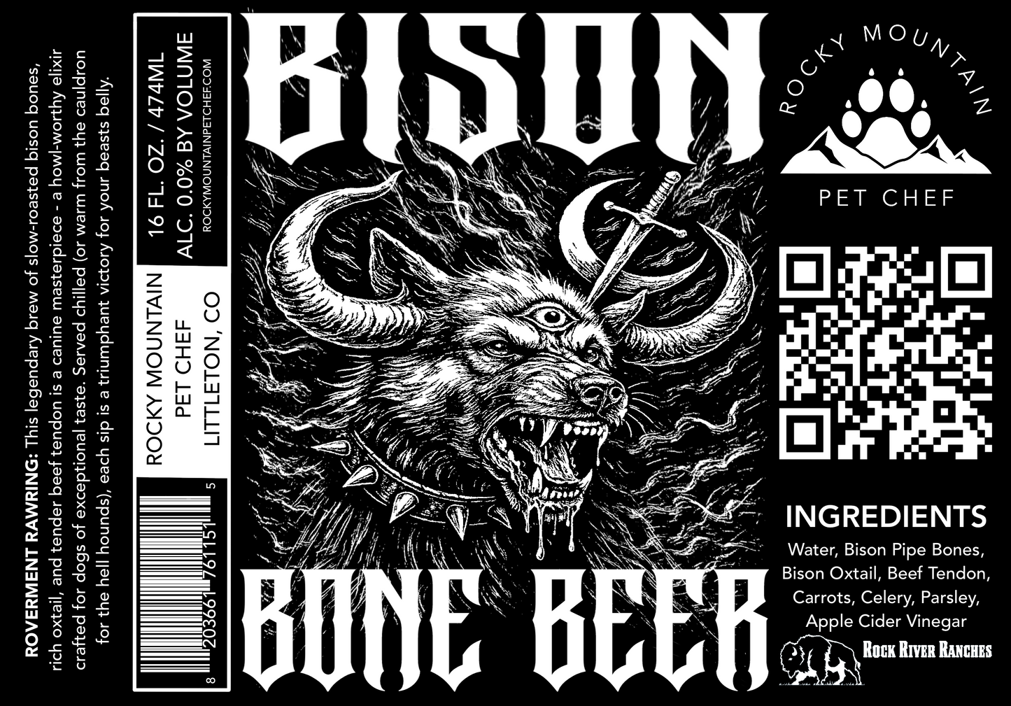 Bison Bone Beer *Local Delivery or Pickup Only*